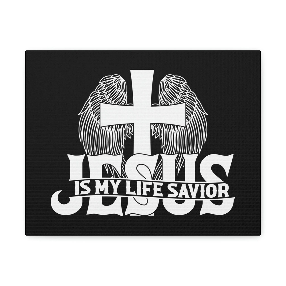 Scripture Walls John 3:16 Jesus Is My Life Savior Bible Verse Canvas Christian